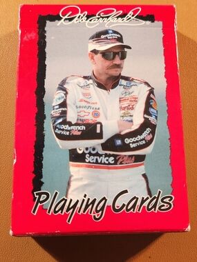 Goodwrench Racing Playing Cards - White & Black